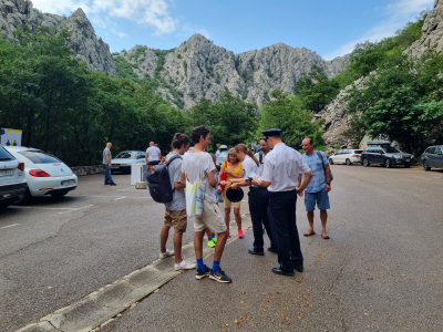 Nacionalni park Paklenica: zajedničke aktivnosti domaćih i stranih policijskih službenika za sigurnost u turizmu