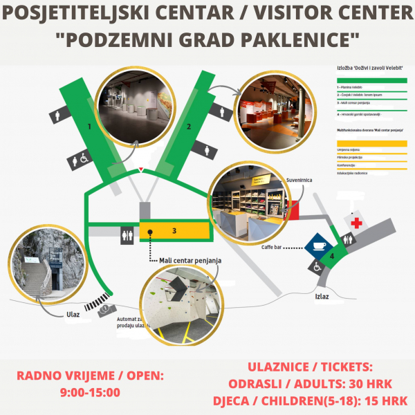 Posjetiteljski centar &quot;Podzemni grad Paklenice&quot; otvoren za posjetitelje